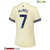 Ženske Nogometnih dresov Everton Dwight McNeil #7 Gostujoči 2025-26 Kratki rokavi